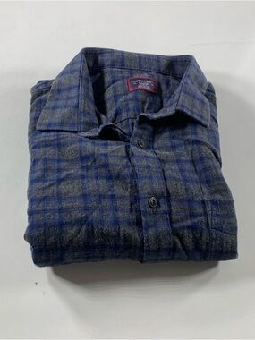 UNTUCKit Shirt Mens X-Large Plaid 100% Cotton Long Sleeve Casual Slim Fit